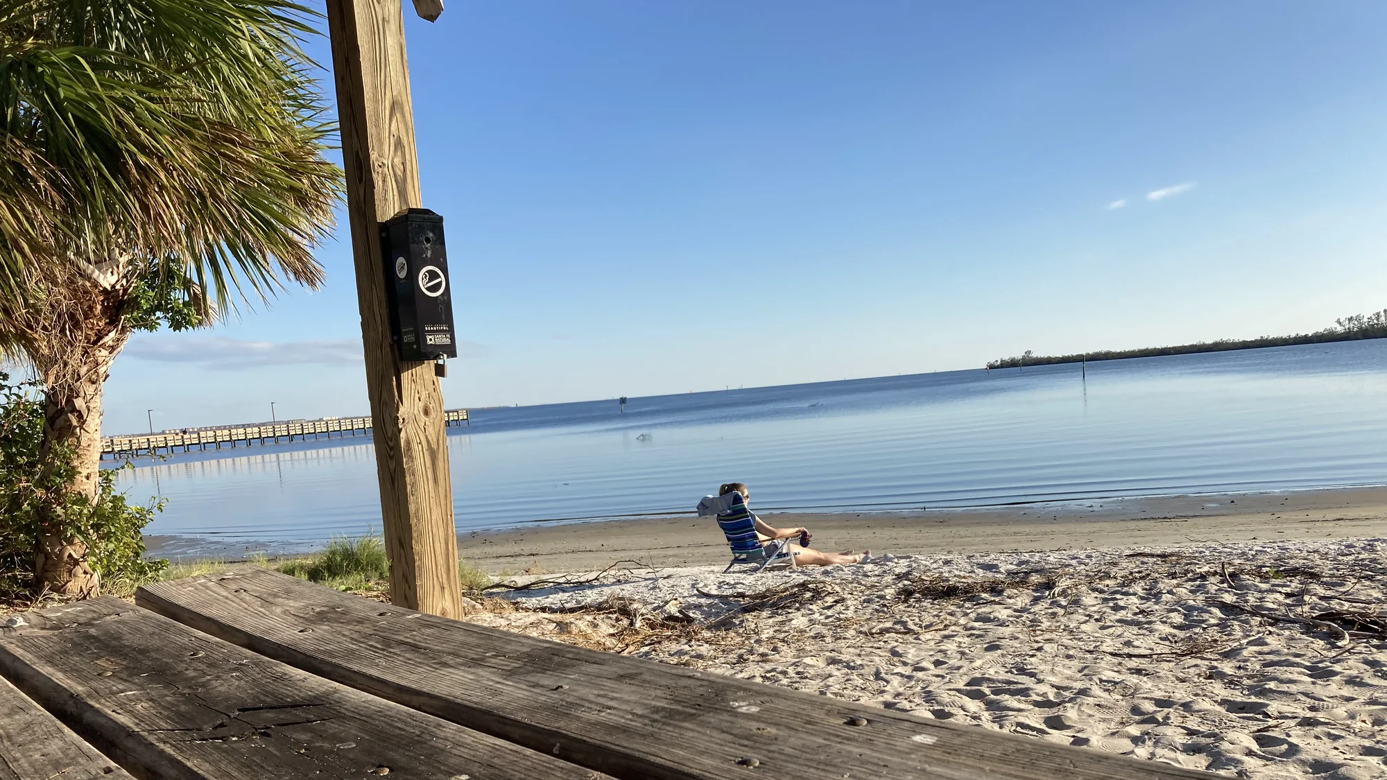 Port Charlotte Beach Park on Charlotte Harbor